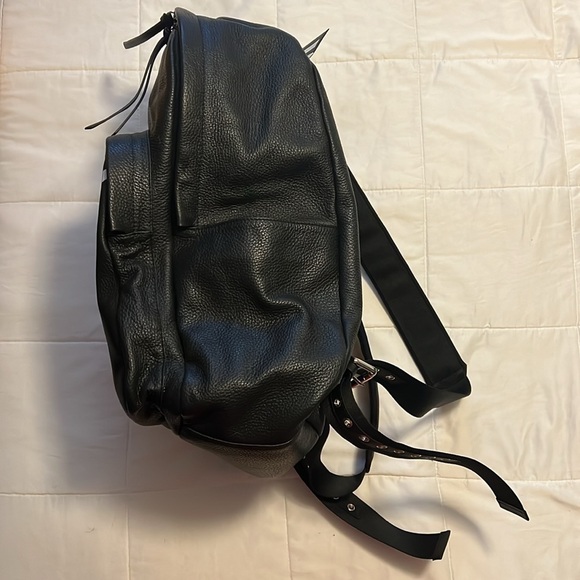 Giuseppe Zanotti design Brand New Black Leather backpack. NWT $1400 - Picture 9 of 13